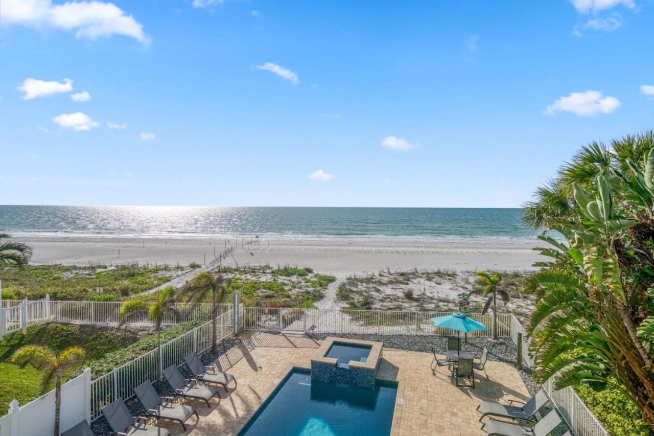 Four Shores Unit 3 Gulf Condo Direct Gulf With Pool And Spa Clearwater Beach Eksteriør bilde