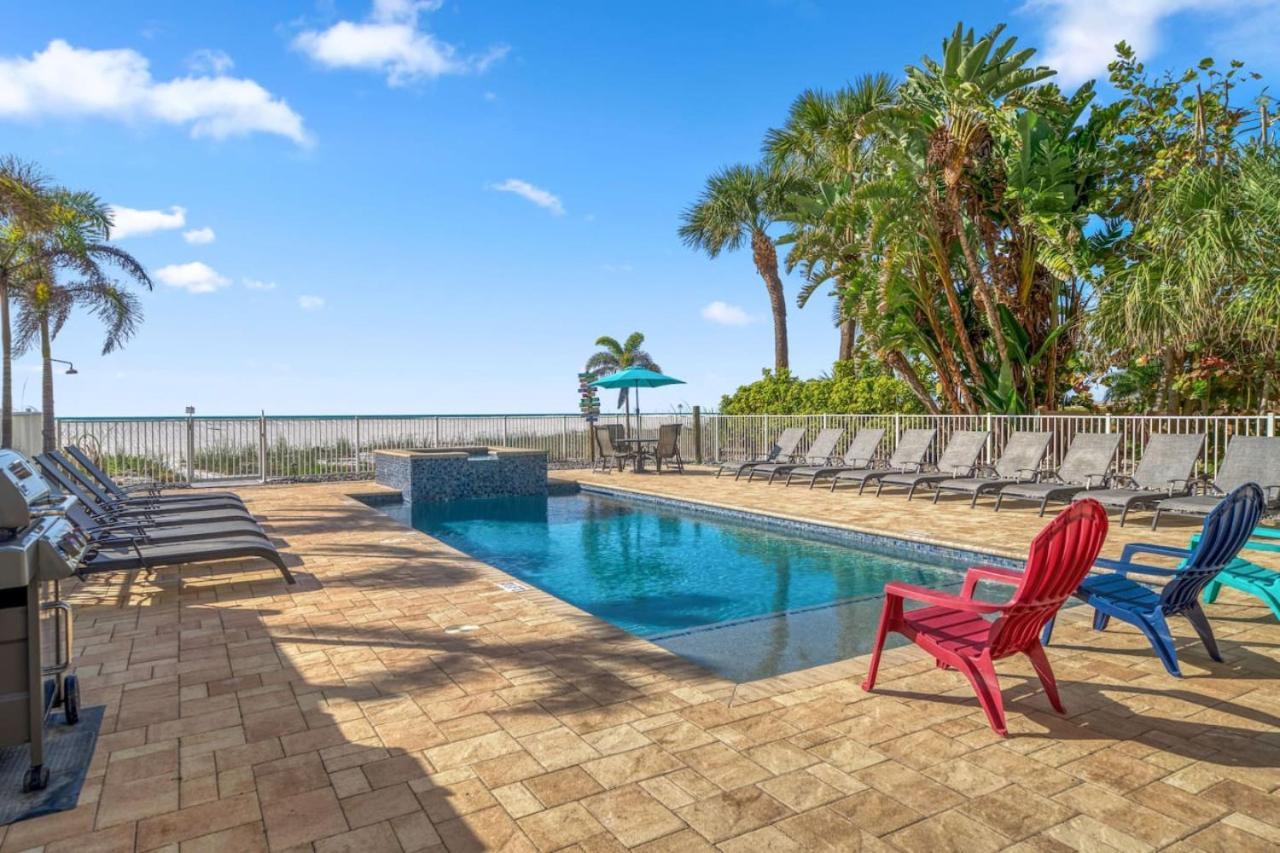 Four Shores Unit 3 Gulf Condo Direct Gulf With Pool And Spa Clearwater Beach Eksteriør bilde