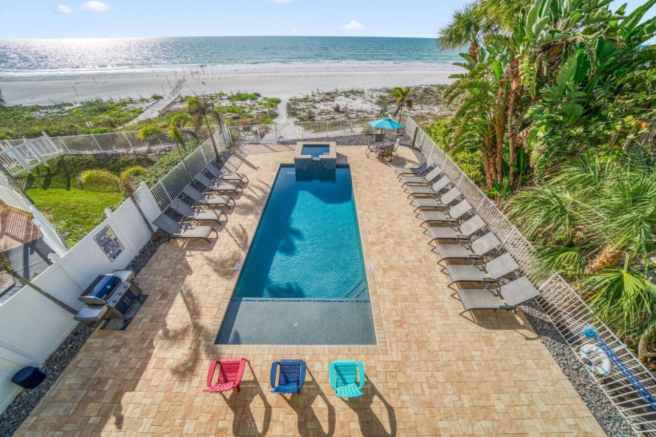 Four Shores Unit 3 Gulf Condo Direct Gulf With Pool And Spa Clearwater Beach Eksteriør bilde