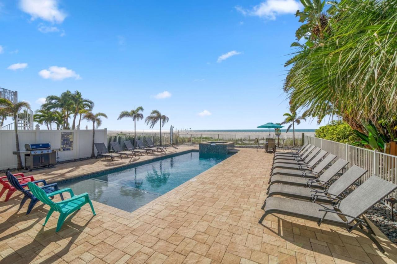 Four Shores Unit 3 Gulf Condo Direct Gulf With Pool And Spa Clearwater Beach Eksteriør bilde