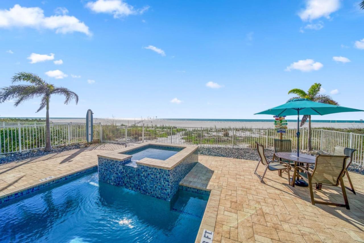 Four Shores Unit 3 Gulf Condo Direct Gulf With Pool And Spa Clearwater Beach Eksteriør bilde