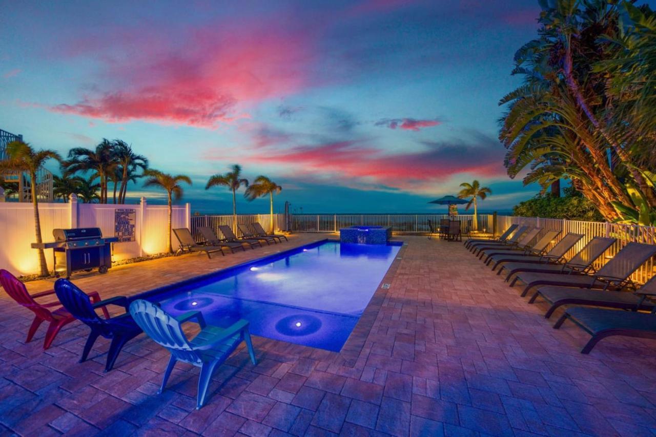Four Shores Unit 3 Gulf Condo Direct Gulf With Pool And Spa Clearwater Beach Eksteriør bilde