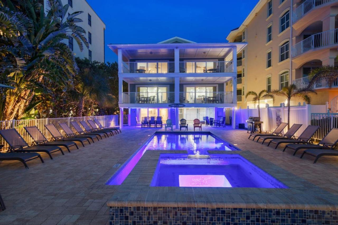Four Shores Unit 3 Gulf Condo Direct Gulf With Pool And Spa Clearwater Beach Eksteriør bilde