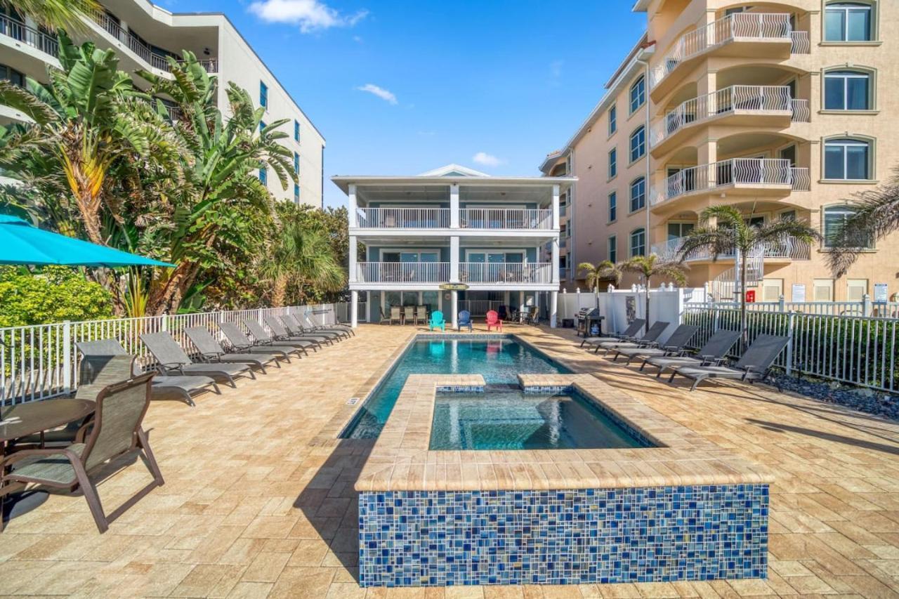 Four Shores Unit 3 Gulf Condo Direct Gulf With Pool And Spa Clearwater Beach Eksteriør bilde